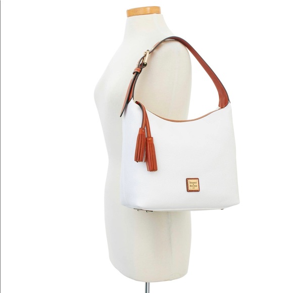 Dooney & Bourke Handbags - DOONEY & BOURKE: Pure WHITE Paige Satchel